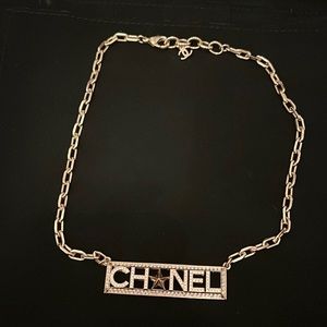 2017 Chanel Cruise Bar Star Necklace